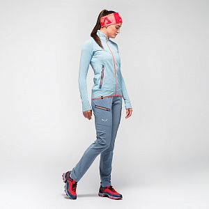 Salewa Pedroc PL W Full Zip blue fog melange_2