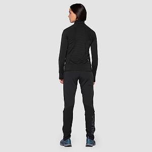 Salewa Pedroc Polarlite W Full-zip black out melange zadní pohled na postavě