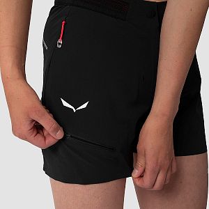Salewa Pedroc Pro Cargo Shorts W black out dámské turistické kraťasy stehenní kapsa