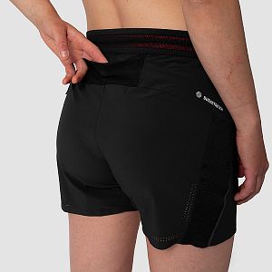 Salewa Pedroc Pro Cargo Shorts W black out dámské turistické kraťasy zadní síťovinová kapsa