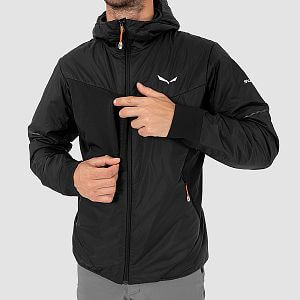 Salewa Pedroc TWR Hybrid Jacket M black out náprsní kapsa