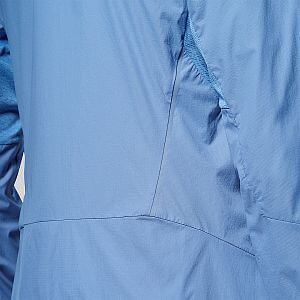 Salewa Pedroc Wind Hoody Jacket W morning blue dámská větruodolná bunda s kapucí na turistiku i do města