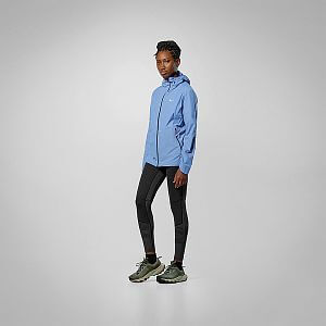 Salewa Pedroc Wind Hoody Jacket W morning blue dámská větruodolná bunda s kapucí na turistiku i do města