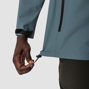 Salewa Puez 2,5L PTX Jacket M java blue detail stahování v pase