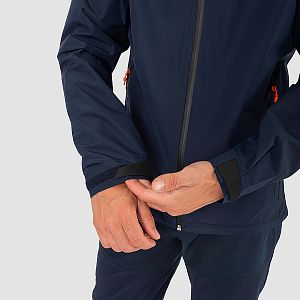 Salewa Puez 2,5L PTX Jacket M navy blazer detail rukáv