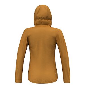 Salewa Puez 2,5L PTX Jacket W golden brown zadní pohled 