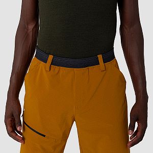 Salewa Puez 3 DST Shorts M golden brown detail přední pohled