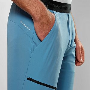 Salewa Puez 4 Shorts M centre blue detail kapsa