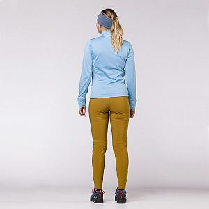 Salewa Puez Durastretch Warm Cargo Pant Women golden brown zadní pohled na postavě