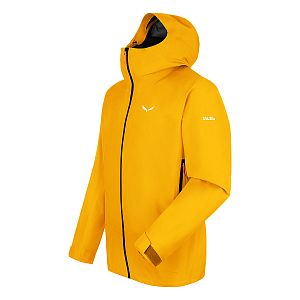 Salewa Puez Gore-Tex Paclite® Jacket M gold pánská turistická bunda s GTX membránou