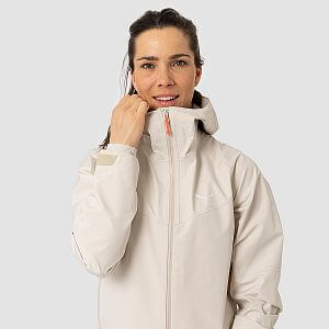 Salewa Puez Gore-Tex Paclite® Jacket W oatmeal dámská gtx bunda