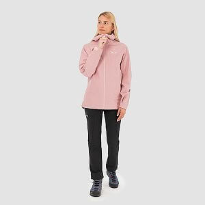 Salewa Puez Gore-Tex Paclite® Jacket W zephyr přední pohled na postavě