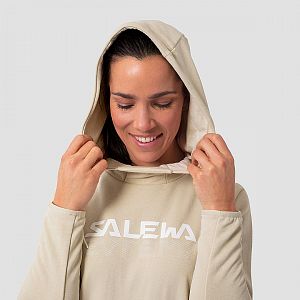 Salewa Puez Hemp Logo Hoody W oatmeal5