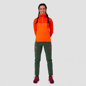 Salewa Puez Hybrid PL FZ HDY W red orange melange2