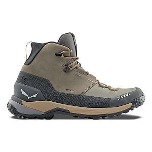Salewa Puez Leather MID PTX M bungee cord/onyx pánské kožené trekové boty