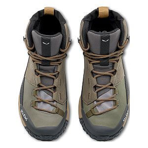 Salewa Puez Leather MID PTX M bungee cord/onyx pánské trekové boty svršek