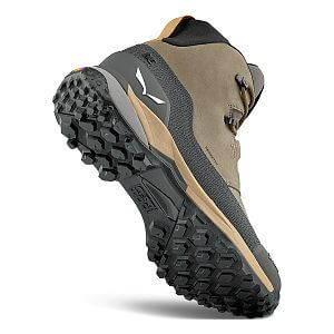 Salewa Puez Leather MID PTX M bungee cord/onyx pánské trekové boty