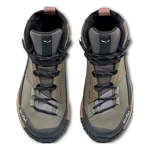 Salewa Puez Leather MID PTX W bungee cord/onyx dámské turistické boty svršek