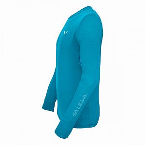 Salewa-Puez-Pedroc-WO-M-L_S-Tee-blue-danube--1