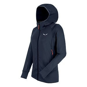 Salewa Puez PL Hooded Jacket W navy blazer boční pohled