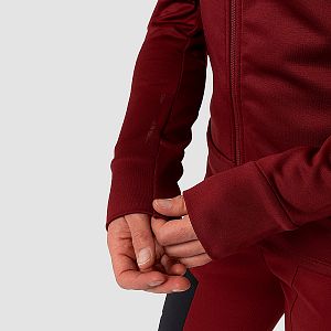 Salewa Puez PL Hooded Jacket W syrah detail