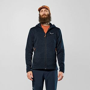Salewa Puez Rocca PL HD Jacket M navy blazer dámská hřejivá mikina s kapucí