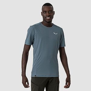 Salewa Puez Sporty Dry T-Shirt M java blue pánské sportovní tričko