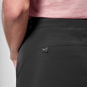 Salewa Puez Talvena DST Shorts W black out dámské outdoorové šortky detail materiál