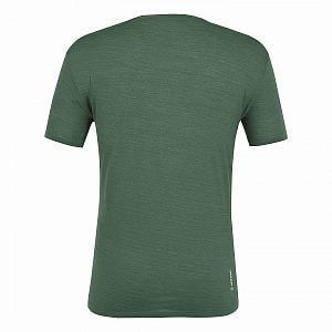 Salewa Pure Logo Pocket AM T-Shirt M raw green1