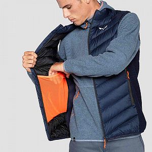 Salewa Sarner RDS Down Hybrid Vest M navy blazer4