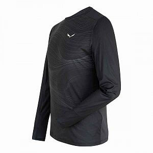 Salewa Seceda Dry L/S Tee M black out1