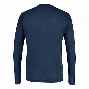 Salewa Seceda Dry L/S Tee M navy blazer2