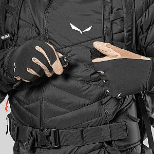 Salewa Sella Tour 32L burnt orange / black out skialpový batoh