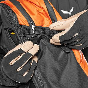 Salewa Sella Tour 32L burnt orange / black out skialpový batoh