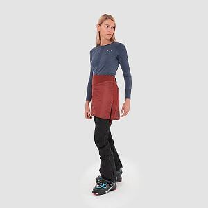 Salewa Sella TWR Stretch Skirt W syrah dámská izolační sukně na zimní sporty