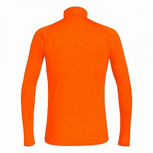 Salewa Sennes Dry M HZ L/S Tee fluo orange1