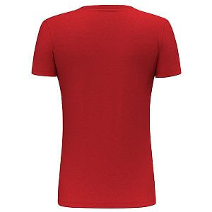 Salewa Solid Dry T-Shirt W flame dámské sportovní tričko