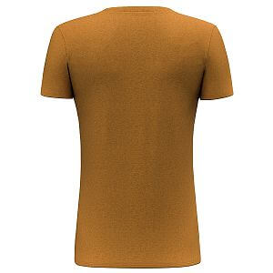Salewa Solid Dry T-Shirt W golden brown zadní pohled