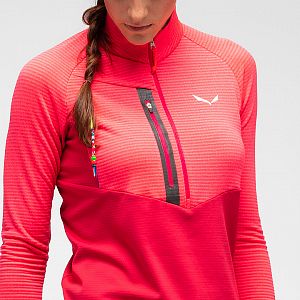 Salewa-Vajolet-Responsive-Half-zip-Jakcet-pink2