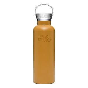 Salewa Valsura Insulated Stainless Steel 0,65L Bottle golden brown secret poem zadní strana