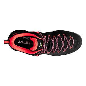 Salewa Wildfire Leather GTX W black/fluo coral dámské nízké trekovky