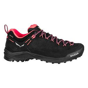 Salewa Wildfire Leather GTX W black/fluo coral dámské turistické boty