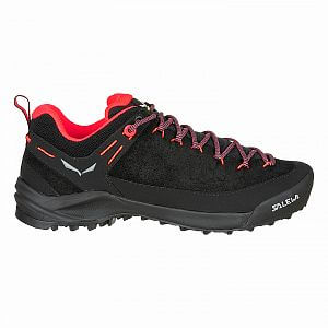 Salewa WS Wildfire Leather black fluo coral1