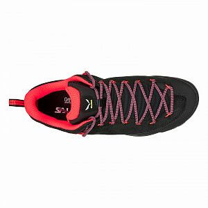 Salewa WS Wildfire Leather black fluo coral2