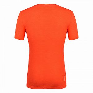Salewa Zebru Fresh AMR M T-shirt red orange1