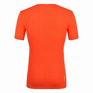 Salewa Zebru Fresh AMR M T-shirt red orange1
