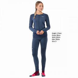 Salewa Zebru Medium Warm AMR Tight W dark denim1