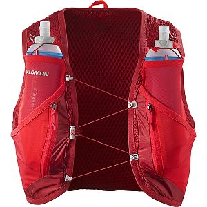 Salomon Active Skin 12 Set red dahlia / high risk red přední pohled