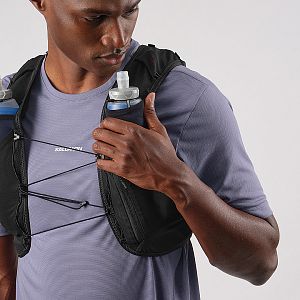 Salomon ADV Skin 5 Set black běžecká vesta dva softlfasky součástí
