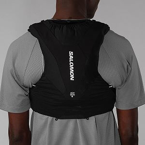 Salomon ADV Skin 5 Set black běžecká vesta reflexní prvky